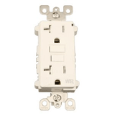 Leviton WT899-T Light Almond SmartlockPro® Slim Ground Fault Circuit Interrupter